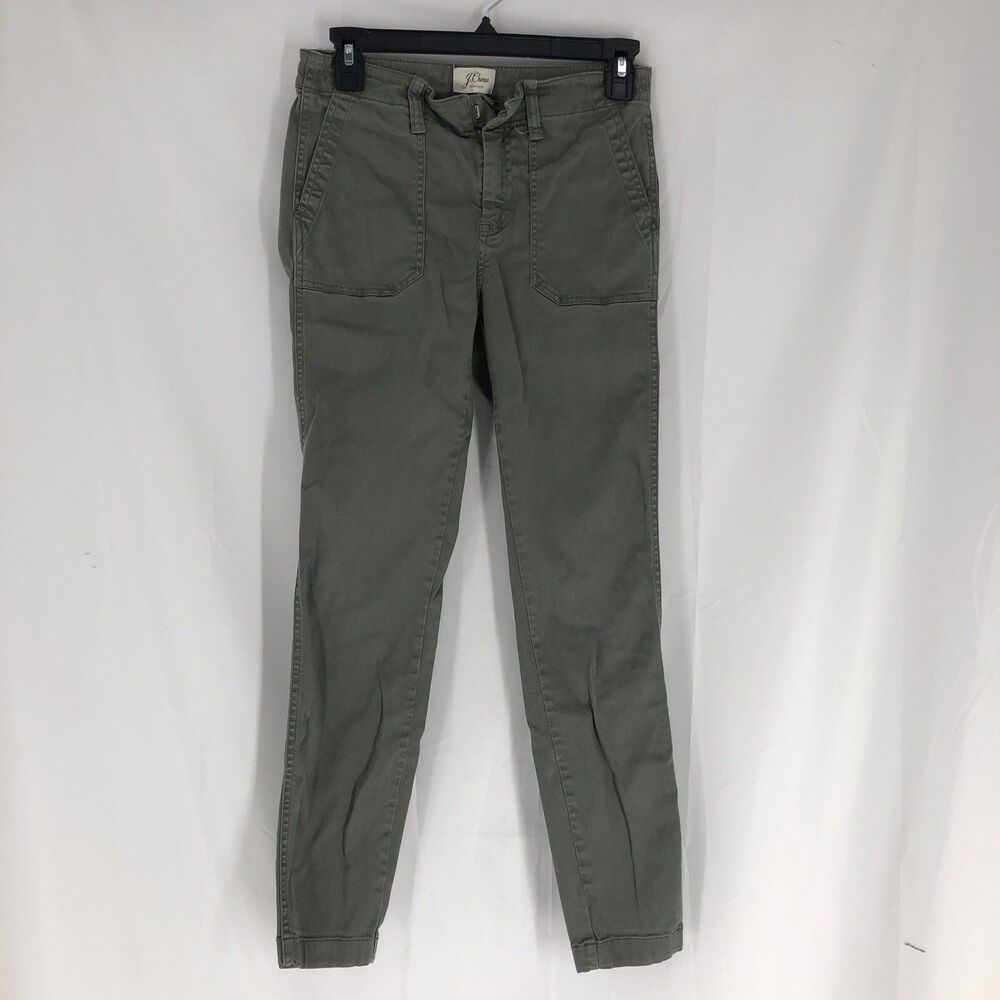 J. Crew Olive Skinny Pant - 26